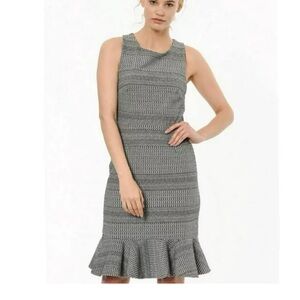 Banana Republic Blue & White Dress